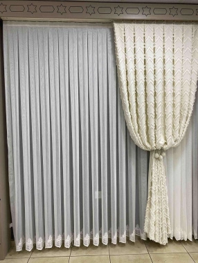 1773 Bambu Etek Tül Perde