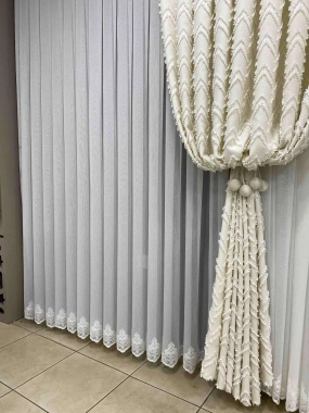 1773 Bambu Etek Tül Perde