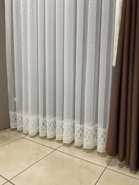 Adl Keten Etek Tül Perde