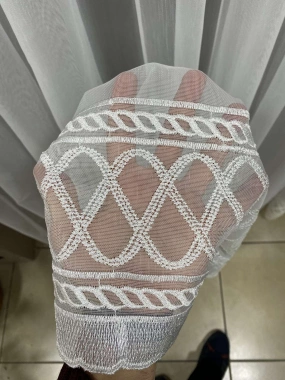 Adl Keten Etek Tül Perde