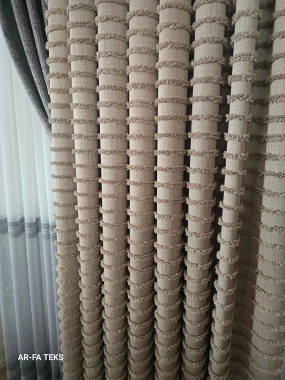 Arfa Sıralı Emma Fon Perde