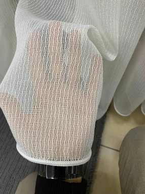 Armür Döner Selen Düz Tül Perde