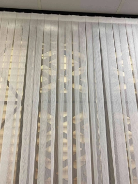 Arv 540 Mat Çizgli Düz Tül Perde