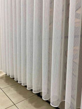 Arv 540 Mat Çizgli Düz Tül Perde