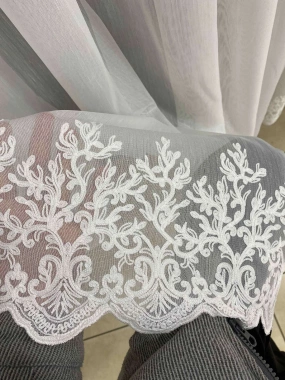 Bambu Ağaç etek Tül Perde