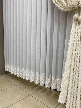 Bambu Ağaç etek Tül Perde