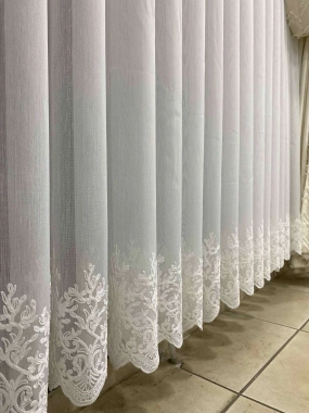 Bambu Ağaç etek Tül Perde