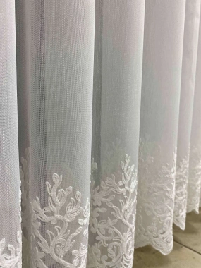 Bambu Ağaç etek Tül Perde