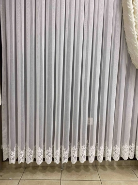 Bambu Ağaç etek Tül Perde