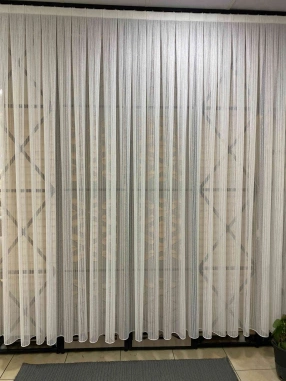 Burç 240406 Düz Çizgili Tül Perde