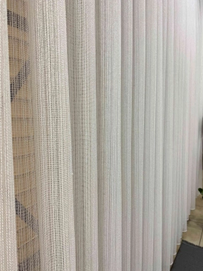 Burç 240406 Düz Çizgili Tül Perde