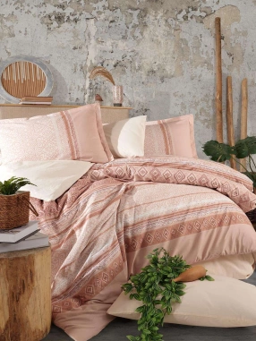 Clasy Ranforce Pamuklu Çift Kişilik Nevresim Takımı Latrina