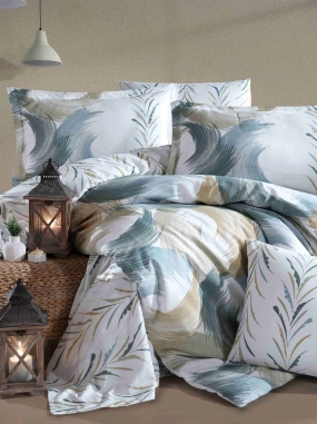 Clasy Ranforce Pamuklu Tek Kişilik Nevresim Takımı Estiva