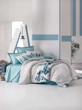 Cotton Box Modeline Tek Kişilik Nevresim Takımı Nesto Petrol