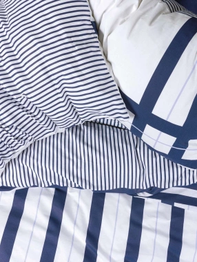 Cotton Box Modeline Tek Kişilik Nevresim Takımı Nifty Lacivert