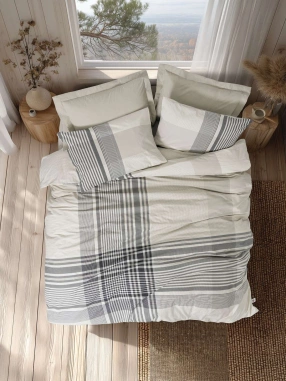 Cotton Box Nordek Tek Kişilik Nevresim Takımı Soren Bej