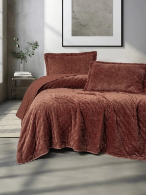 Cotton Box Softnest Çift Kişilik Yatak Örtüsü Boleta Kiremit