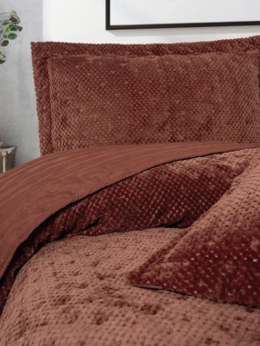 Cotton Box Softnest Tek Kişilik Yatak Örtüsü Boleta Kiremit