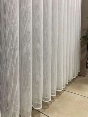 Damla Çizgili Tül Perde