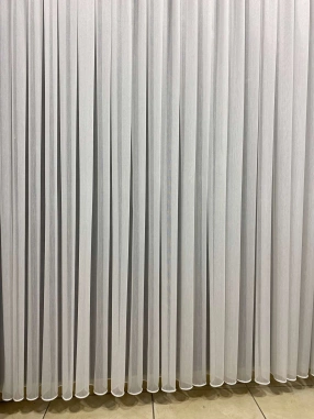 Defne Simli Bambu Tül Perde