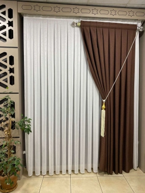 Defne Simsiz Bambu Tül Perde