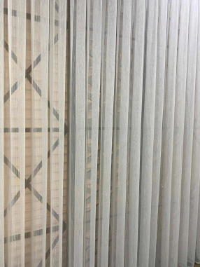 Dz 976 Çizgili Düz Tül Perde 