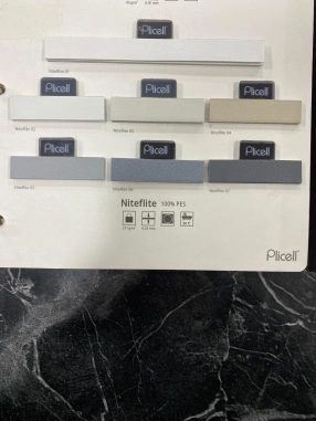 Güneş Geçirmeyen Kırık Beyaz Plicell Perde Niteflite 02