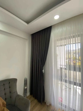 İthal İpek Kadife Fon Perde