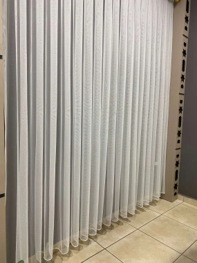 Lüx Grek Kurşun Tül Perde 