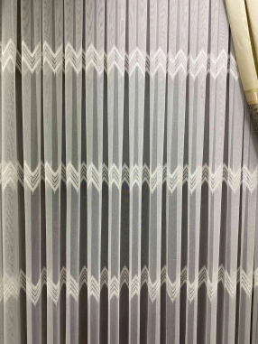 Mhn Sıralı Desenli Tül Perde