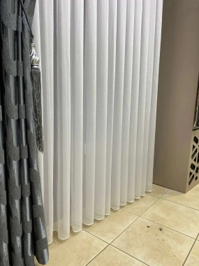 Salda Çil Beyaz Tül Perde