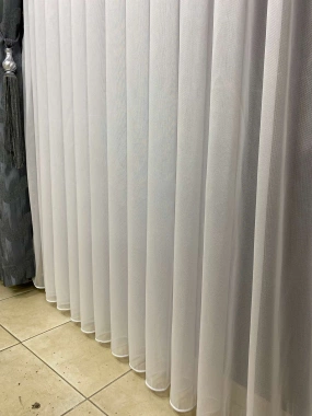 Salda Çil Beyaz Tül Perde