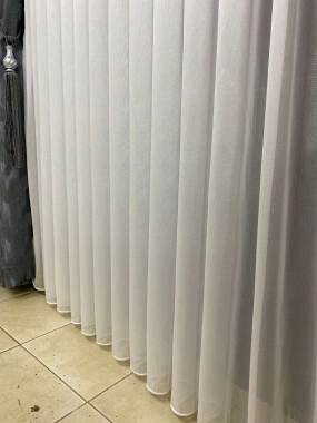 Salda Çil Beyaz Tül Perde