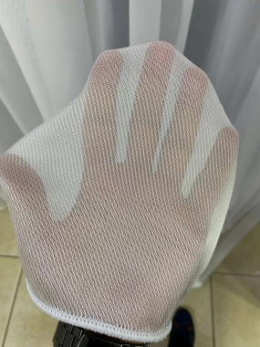 Salda Çil Beyaz Tül Perde