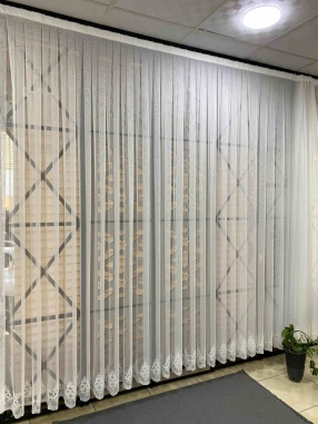 Sedef Çetin Keten Etek Tül Perde