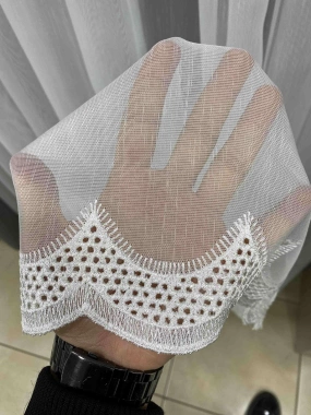 Su Yolu Etek Tül Perde