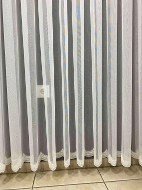 Su Yolu Etek Tül Perde