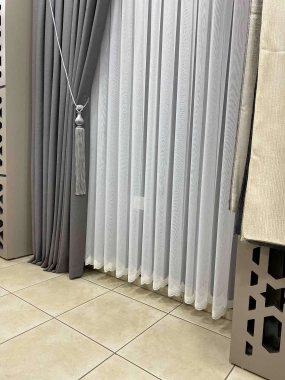 Su Yolu Etek Tül Perde