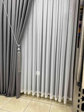 Su Yolu Etek Tül Perde