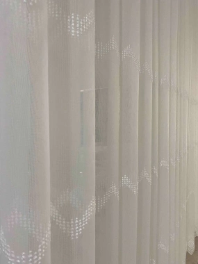Taç 10343 Sıralı Desenli Tül Perde