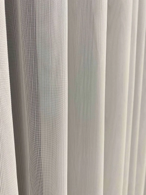 Taç 81513 İnci Zarif Çizgli Tül Perde