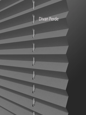 Güneş Geçirmeyen Açık Gri Plicell Perde Niteflite 05