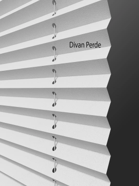 Güneş Geçirmeyen Beyaz Plicell Perde Niteflite 01