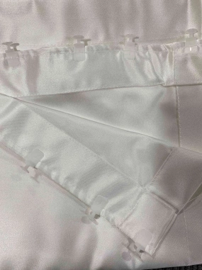 Kırık Beyaz Saten Güneşlik