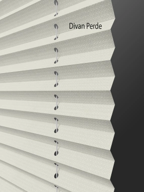 Merit Kırık Beyaz Plicell Perde 02