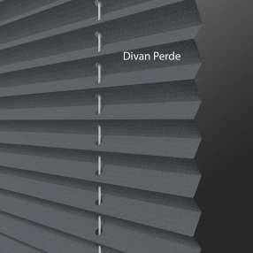 Merit Koyu Gri Plicell Perde 06