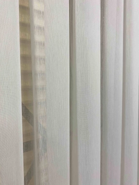 Paris Bambu Düz Sade Tül Perde