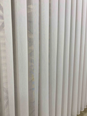 Paris Bambu Düz Sade Tül Perde
