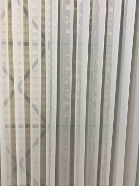 Paris Bambu Düz Sade Tül Perde