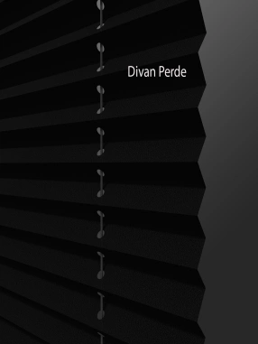 Parrot Siyah Plicell Perde 15